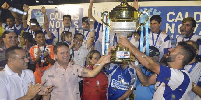 Junquerlândia Futebol Clube vence Campeonato Municipal de Caldas Novas